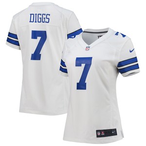 Trevon Diggs Dallas Cowboys Womens Game Jersey - White Nfl