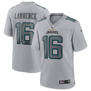 Trevor Lawrence Jacksonville Jaguars Atmosphere Fashion Game Jersey - Gray Nfl