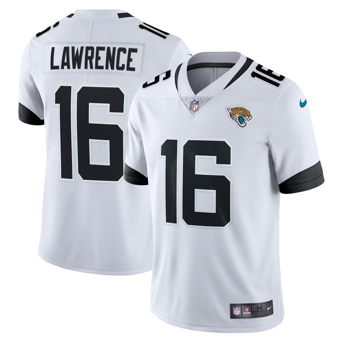 Trevor Lawrence Jacksonville Jaguars Vapor Limited Jersey White Nfl