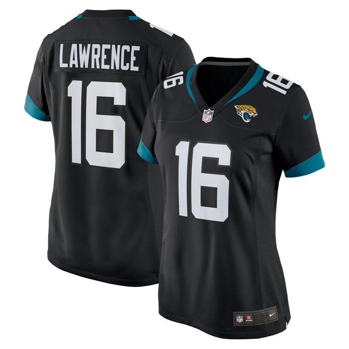 Trevor Lawrence Jacksonville Jaguars Womens Alternate Game Jersey - Black Nfl