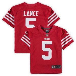 Trey Lance San Francisco 49ers Preschool Game Jersey - Scarlet Nfl