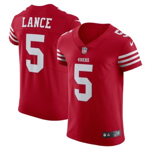 Trey Lance San Francisco 49ers Vapor Elite Jersey - Scarlet Nfl