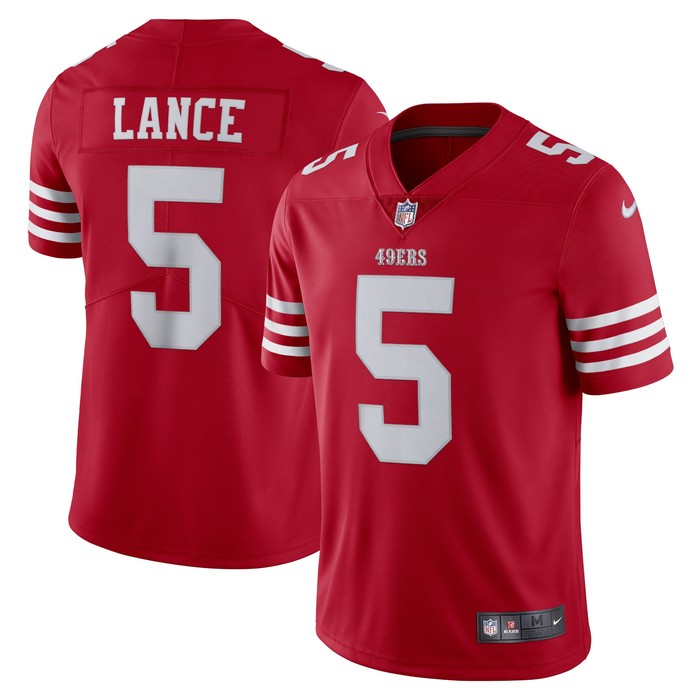 Trey Lance San Francisco 49ers Vapor Limited Jersey - Scarlet Nfl