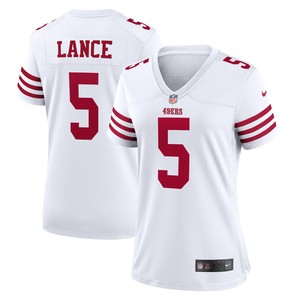 Trey Lance San Francisco 49ers Womens Player Game Jersey - White Nfl - Cocomos