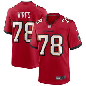 Tristan Wirfs Tampa Bay Buccaneers Player Game Jersey - Red Nfl