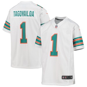 Tua Tagovailoa Miami Dolphins Alternate Game Jersey - White Nfl