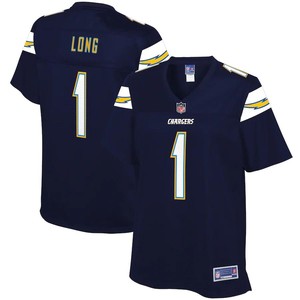 Ty Long Los Angeles Chargers Nfl Pro Line Womens Primary Player Jersey - Navy