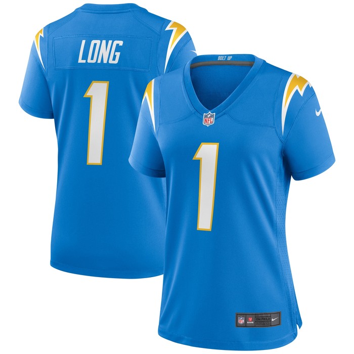 Ty Long Los Angeles Chargers Womens Game Jersey - Powder Blue Nfl