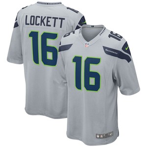 Tyler Lockett Seattle Seahawks Nike Youth Game Jersey - Gray - Cocomos