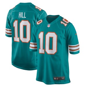 Tyreek Hill Miami Dolphins Alternate Game Jersey - Aqua Nfl