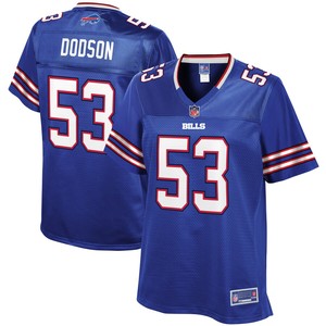 Tyrel Dodson Buffalo Bills Nfl Pro Line Womens Team Player Jersey - Royal - Cocomos