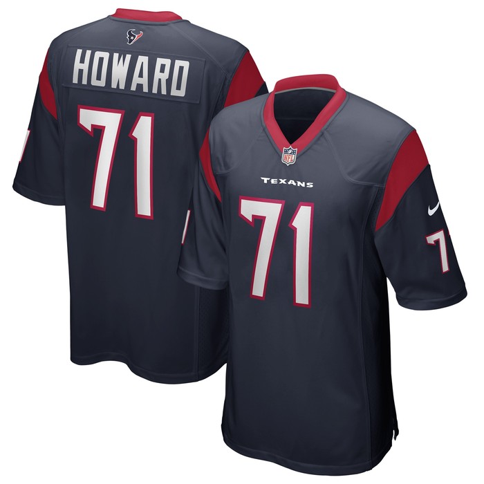 Tytus Howard Houston Texans Game Jersey - Navy Nfl