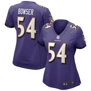 Tyus Bowser Baltimore Ravens Womens Game Jersey - Purple Nfl