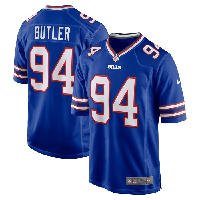 Vernon Butler Buffalo Bills Game Player Jersey - Royal Nfl