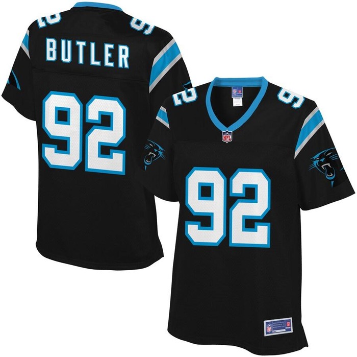 Vernon Butler Carolina Panthers Nfl Pro Line Womens Player Jersey - Black