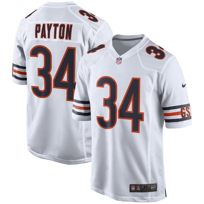 Walter Payton Chicago Bears Nike Retired Player Game Jersey - White