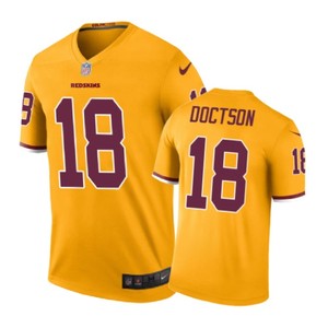 Washington Redskins #18 Josh Doctson Nike Color Rush Gold Jersey