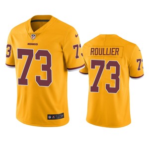 Washington Redskins Chase Roullier Gold Nike Color Rush Limited Jersey