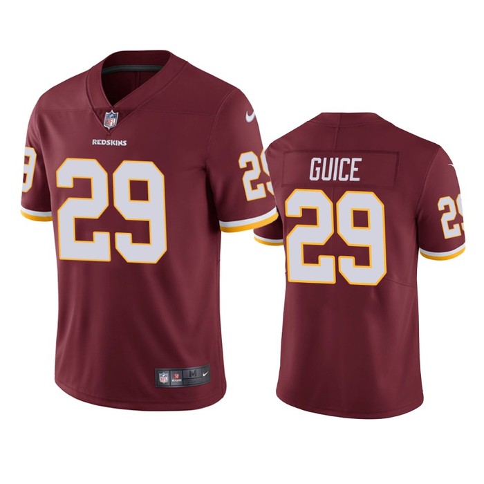 Washington Redskins Derrius Guice Burgundy Vapor Limited Jersey