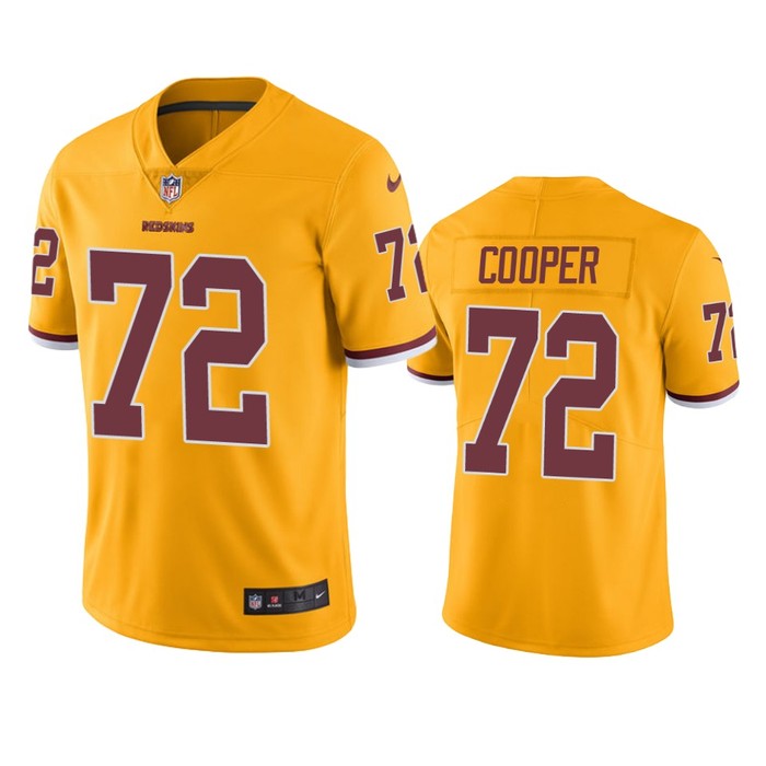 Washington Redskins Jonathan Cooper Gold Nike Color Rush Limited Jersey