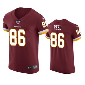 Washington Redskins Jordan Reed Burgundy 100th Season Vapor Elite Jersey