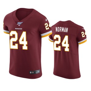 Washington Redskins Josh Norman Burgundy 100th Season Vapor Elite Jersey