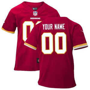 Washington Redskins Nike Infant Customized Game Team Color Jersey - Burgundy