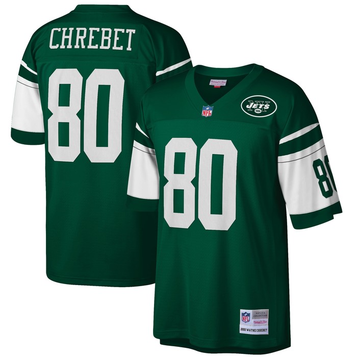 Wayne Chrebet New York Jets Mitchell & Ness Retired Player Legacy Replica Jersey - Green Nfl