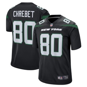 Wayne Chrebet New York Jets Retired Player Jersey - Black Nfl