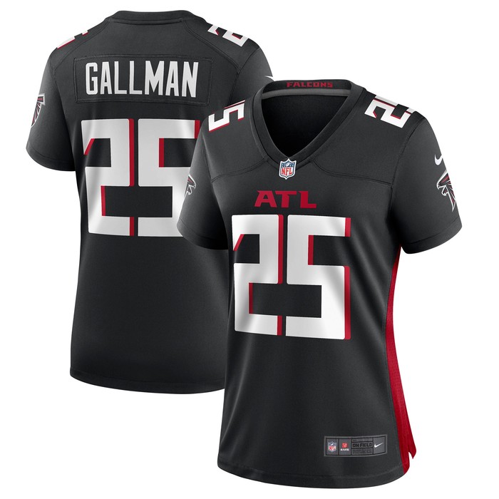 Wayne Gallman Atlanta Falcons Womens Game Jersey - Black Nfl