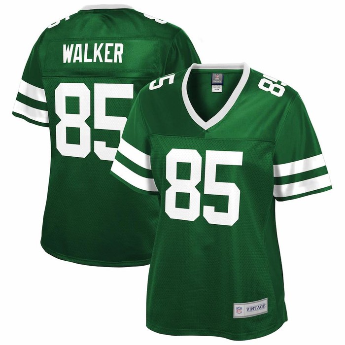 Wesley Walker New York Jets Nfl Pro Line Womens Retired Player Jersey - Green