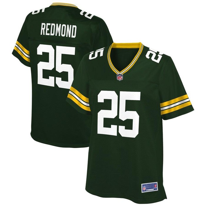 Will Redmond Green Bay Packers Nfl Pro Line Womens Team Player Jersey - Green