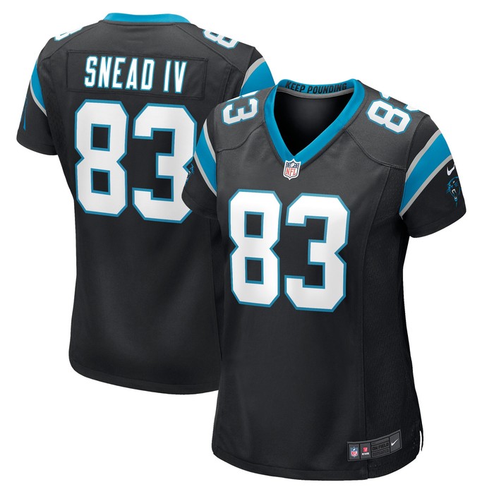 Willie Snead Iv Carolina Panthers Womens Game Jersey - Black Nfl