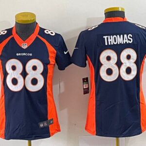 Women Denver Broncos #88 Thomas Jersey - Cocomos