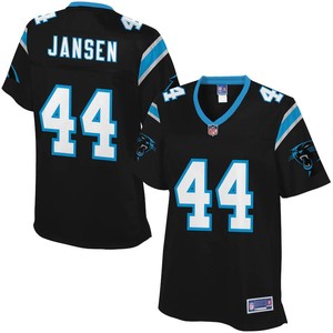 Womens Carolina Panthers J.j. Jansen Nfl Pro Line Black Team Color Jersey