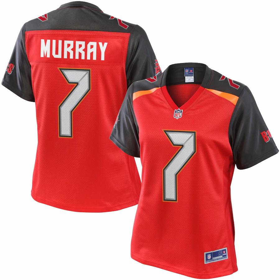 Womens Nfl Pro Line Patrick Murray Red Tampa Bay Buccaneers Jersey - Cocomos