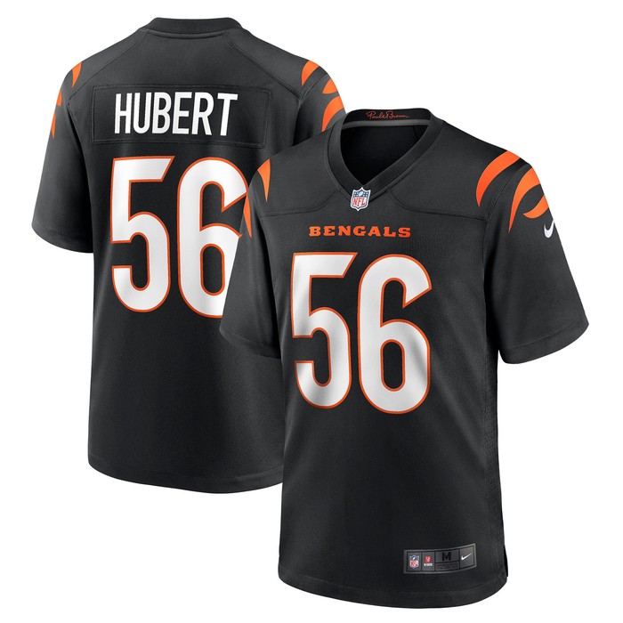 Wyatt Hubert Cincinnati Bengals Game Jersey - Black Nfl