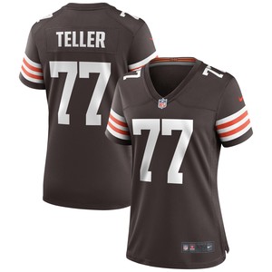 Wyatt Teller Cleveland Browns Womens Game Jersey - Brown Nfl