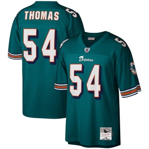 Zach Thomas Miami Dolphins Mitchell & Ness 2006 Legacy Replica Jersey - Aqua Nfl