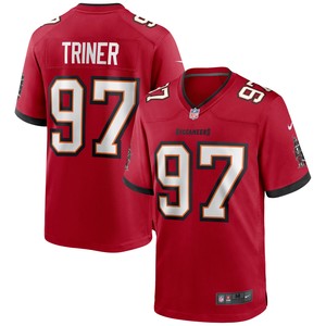 Zach Triner Tampa Bay Buccaneers Game Jersey - Red Nfl