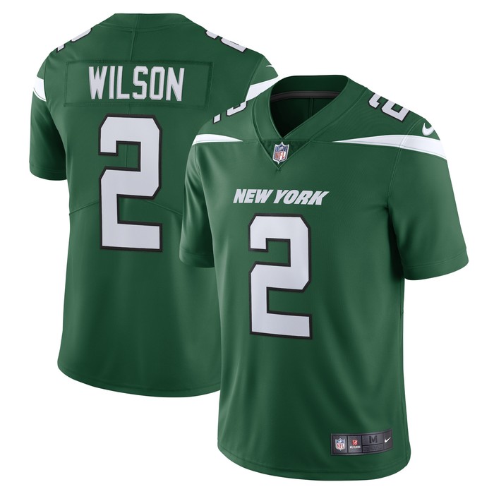 Zach Wilson New York Jets Vapor Limited Jersey - Gotham Green Nfl