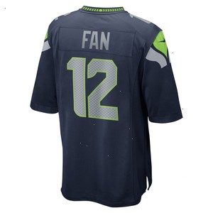 12s Seattle Seahawks Nike Game Jersey - College Navy