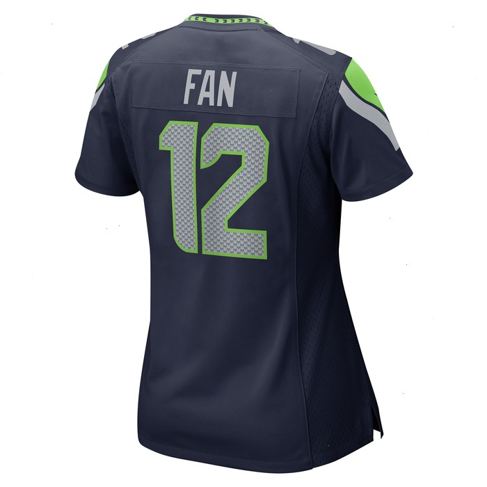 12th Fan Seattle Seahawks Nike Women's Player Jersey - Navy