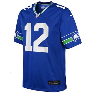 12th Fan Seattle Seahawks Nike Youth Game Jersey - Royal