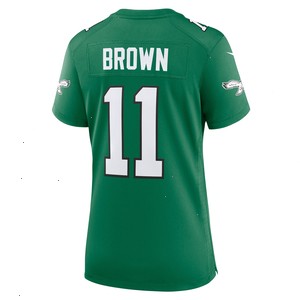 A.J. Brown Philadelphia Eagles Nike Women's Player Jersey - Kelly Green