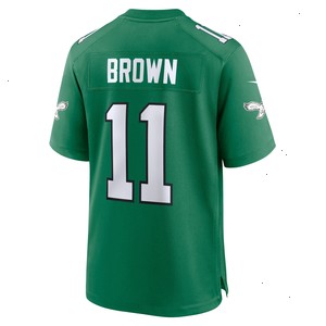 A.J. Brown Philadelphia Eagles Nike Youth Game Jersey - Kelly Green