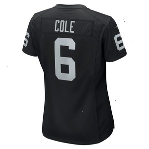 AJ Cole Las Vegas Raiders Nike Women's Game Jersey - Black