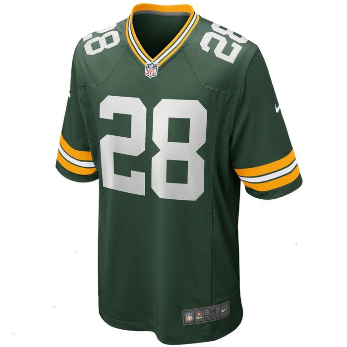 AJ Dillon Green Bay Packers Nike Game Player Jersey - Green