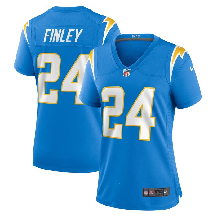 AJ Finley Los Angeles Chargers Nike Women's Team Game Jersey - Powder Blue