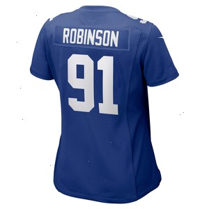 A'Shawn Robinson New York Giants Nike Women's Team Game Jersey - Royal